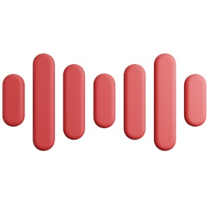 Icon of sound waves