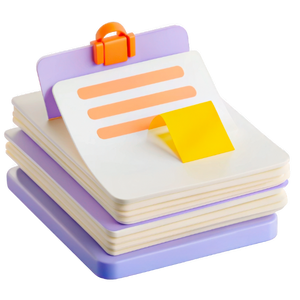 Icon of stacked scripts